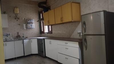 Kitchen Image of 2000 Sq.ft 3 BHK Builder Floor for rent in Sector 46 Gurgaon for Rs. 55000