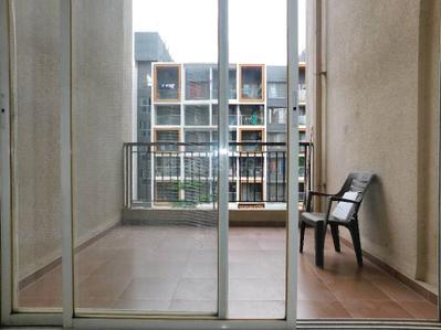Balcony Image of 960 Sq.ft 2 BHK Apartment / Flat for sale in Punawale Pune for Rs. 7200000