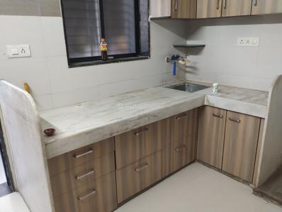 Kitchen Image of 1500 Sq.ft 1 BHK Independent House for rent in Ghatlodiya Ahmedabad for Rs. 15000
