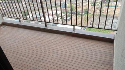 Balcony Image of 1030 Sq.ft 2 BHK Apartment / Flat for rent in Ceratec Presidential Towers, Ravet Pune for Rs. 26000
