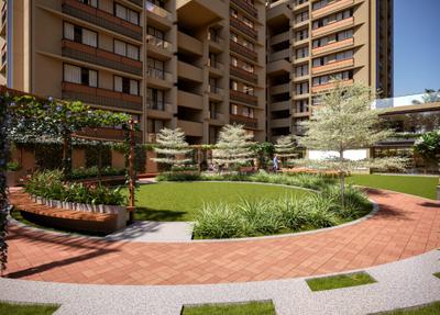 Image of 1845 Sq.ft 3 BHK Apartment / Flat for sale in Signor Skyline, Zundal, Ahmedabad for Rs. 7020000