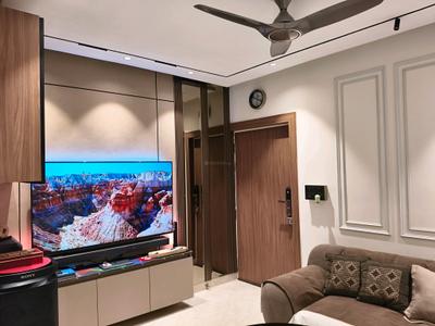 Living Room Image of 400 Sq.ft 1 BHK Apartment / Flat for rent in Pyramid Altia, Sector 70 Gurgaon for Rs. 25000