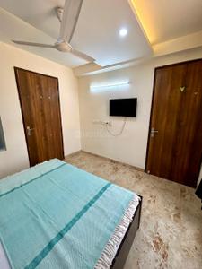 Bedroom Image of 900 Sq.ft 1 BHK Builder Floor for rent in Sector 52 Gurgaon for Rs. 30000