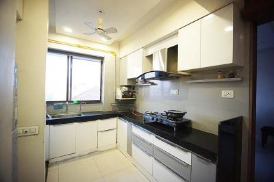 Kitchen Image of 1220 Sq.ft 3 BHK Apartment / Flat for sale in Prerna Aagam, Jodhpur Ahmedabad for Rs. 10500000