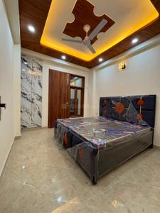 Bedroom Image of 621 Sq.ft 1 BHK Builder Floor for rent in Saket New Delhi for Rs. 11000