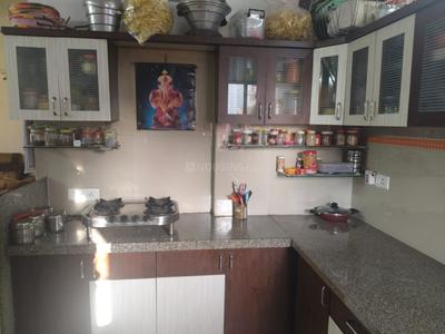 Kitchen Image of 1035 Sq.ft 3 BHK Apartment / Flat for sale in Vishwanath Maher Homes, Shela Ahmedabad for Rs. 6000000