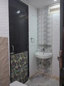 Common Bathroom Image of 1125 Sq.ft 3 BHK Builder Floor for rent in Paschim Vihar New Delhi for Rs. 55000
