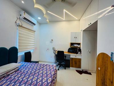 Bedroom Image of 1350 Sq.ft 2 BHK Apartment / Flat for rent in Madhapur Hyderabad for Rs. 43500