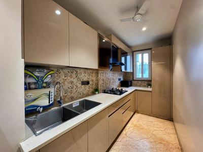 Kitchen Image of 2000 Sq.ft 3 BHK Builder Floor for rent in Saket New Delhi for Rs. 38000