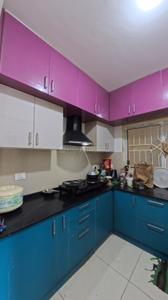 Kitchen Image of 1009 Sq.ft 3 BHK Apartment / Flat for rent in Shriram Liberty Square, Gulimangala Bengaluru for Rs. 30000