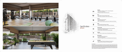 Image of 2050 Sq.ft 3 BHK Apartment / Flat for sale in Utsav Aalayam, Naranpura, Ahmedabad for Rs. 14000000