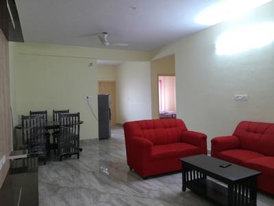 Living Room Image of 1250 Sq.ft 2 BHK Apartment / Flat for rent in Akshay, Mahadevapura Bengaluru for Rs. 33000