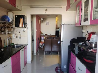 Kitchen Image of 1300 Sq.ft 3 BHK Apartment / Flat for sale in Kalpataru Nagar Nashik for Rs. 7000000