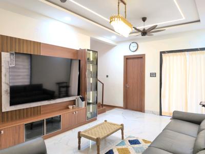 Living Room Two Image of 2500 Sq.ft 3 BHK Villa for sale in GVR Green Rich County, Suraram Hyderabad for Rs. 24000000
