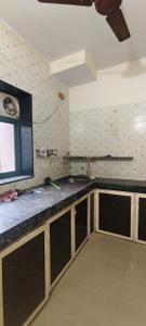 Kitchen Image of 590 Sq.ft 1 BHK Apartment / Flat for rent in  Dwarkesh Dham C H S, Dahisar West Mumbai for Rs. 30000