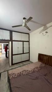 Bedroom Image of 1000 Sq.ft 2 BHK Builder Floor for rent in Mansarovar Jaipur for Rs. 24000