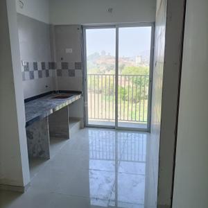 Kitchen Image of 570 Sq.ft 1 BHK Apartment / Flat for sale in Akshar River Gate, Rasayani Navi Mumbai for Rs. 2500000