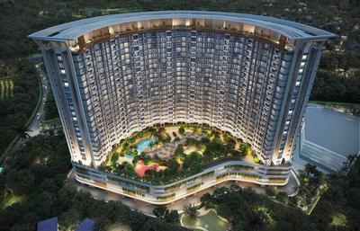 Image of 1000 Sq.ft 2 BHK Apartment / Flat for sale in Metro Satyam Queens Necklace, Taloja, Navi Mumbai for Rs. 8550000