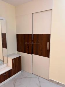 Bedroom Image of 1450 Sq.ft 3 BHK Apartment / Flat for rent in Mantri Manyata Lithos, Thanisandra Bengaluru for Rs. 65004