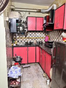 Kitchen Image of 650 Sq.ft 2 BHK Builder Floor for sale in Ramesh Nagar New Delhi for Rs. 5900000