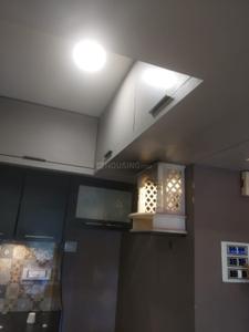 Kitchen Image of 650 Sq.ft 1 BHK Apartment / Flat for rent in Lok Gaurav Complex, Vikhroli West Mumbai for Rs. 48000