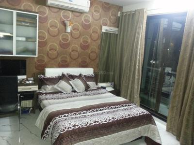 Bedroom Image of 1550 Sq.ft 3 BHK Apartment / Flat for rent in Kesar Harmony, Kharghar Navi Mumbai for Rs. 150000