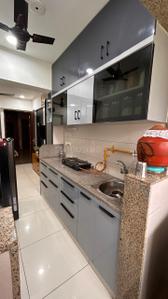 Kitchen Image of 800 Sq.ft 1 BHK Apartment / Flat for sale in Sun Rising Homes, Gota Ahmedabad for Rs. 4000000