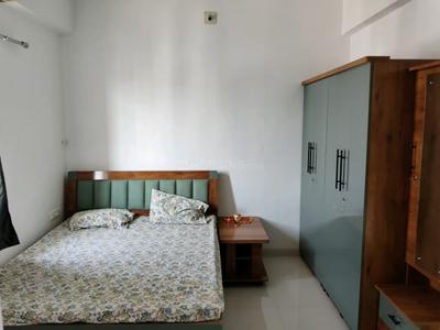 Bedroom Image of 1950 Sq.ft 2 BHK Apartment / Flat for rent in Rudram Skyvue, Chanakyapuri Ahmedabad for Rs. 32000