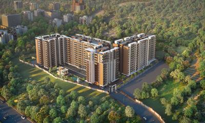 Image of 1325 Sq.ft 3 BHK Apartment / Flat for sale in Shri 4 Taljai Hills, Dhankawadi, Pune for Rs. 21000000