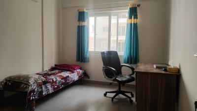 Bedroom Image of 1200 Sq.ft 3 BHK Apartment / Flat for rent in SNN Raj Serenity Phase 2, Akshayanagar Bengaluru for Rs. 49500