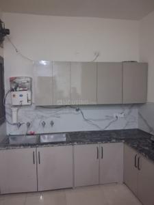 Kitchen Image of 330 Sq.ft 1 RK Independent House for rent in Model Town Panipat for Rs. 8550
