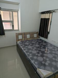 Bedroom Image of 1350 Sq.ft 2.5 BHK Apartment / Flat for rent in Adani The Meadows, Shantigram Ahmedabad for Rs. 38000