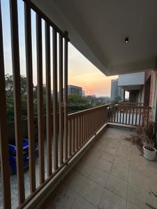Balcony Image of 2880 Sq.ft 4 BHK Apartment / Flat for rent in Darshanam Club Life Phase Il, Undera Vadodara for Rs. 80000