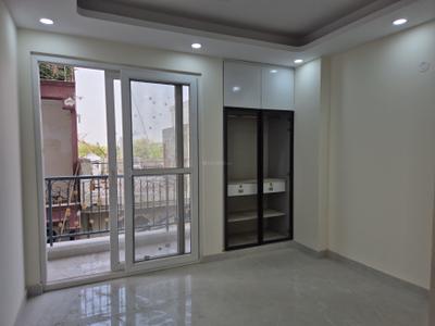 Bedroom Image of 550 Sq.ft 2 BHK Builder Floor for rent in Rajpur New Delhi for Rs. 20500
