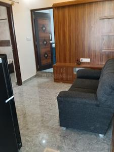 Hall Image of 650 Sq.ft 1 BHK Apartment / Flat for rent in Ashwini Layout, Ejipura Bengaluru for Rs. 26000
