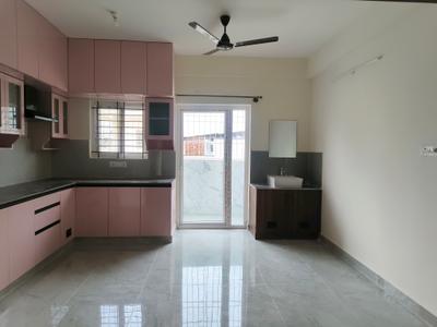 Dining Area Image of 1200 Sq.ft 3 BHK Apartment / Flat for rent in R.K. Hegde Nagar Bengaluru for Rs. 39000