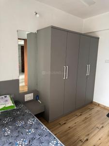 Bedroom Image of 750 Sq.ft 2 BHK Apartment / Flat for rent in Sainath Kundan Altura, Chikhali Pune for Rs. 28000
