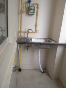 Kitchen Image of 2200 Sq.ft 3 BHK Apartment / Flat for rent in Auro Kohinoor, Kothaguda Hyderabad for Rs. 90000