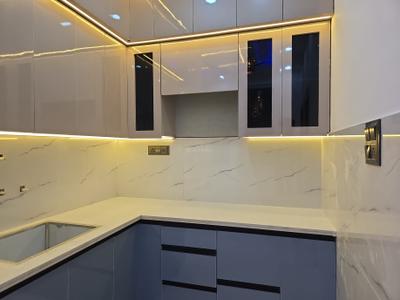 Kitchen Image of 950 Sq.ft 2 BHK Builder Floor for sale in Indirapuram Ghaziabad for Rs. 7500000