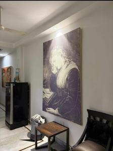 Hall Image of 1350 Sq.ft 3 BHK Builder Floor for rent in East Of Kailash New Delhi for Rs. 120000