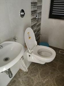 Common Bathroom Image of 750 Sq.ft 2 BHK Apartment / Flat for sale in G K Sai Radha Complex, Bhandup West Mumbai for Rs. 16000000