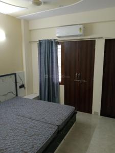 Bedroom Image of 1200 Sq.ft 2 BHK Apartment / Flat for rent in Malviya Nagar Jaipur for Rs. 35000