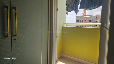 Balcony Image of 1480 Sq.ft 3 BHK Apartment / Flat for rent in Sattva Park Cubix Phase 1, Devanahalli Bengaluru for Rs. 45000