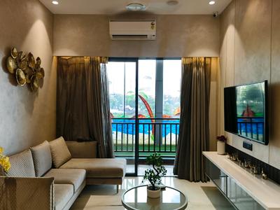 Living Room Image of 1035 Sq.ft 2 BHK Apartment / Flat for sale in Venus Skky City, Sandap Gaon Thane for Rs. 5174400