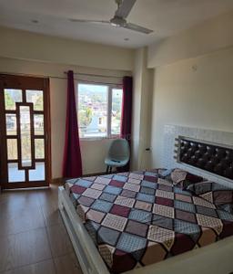 Bedroom Image of 1000 Sq.ft 2 BHK Apartment / Flat for rent in Holy Height Shastradhara Residency, Sahastradhara Road Dehradun for Rs. 30000