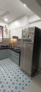 Kitchen Image of 717 Sq.ft 1 BHK Apartment / Flat for rent in Palash Homes, Sarkhej Ahmedabad for Rs. 23000