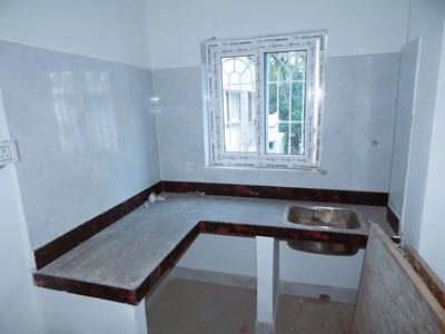 Kitchen Image of 352 Sq.ft 1 BHK Apartment / Flat for sale in Dum Dum Cantonment Kolkata for Rs. 1232000