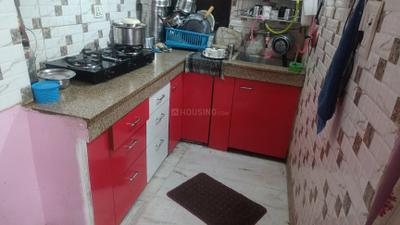 Kitchen Image of 370 Sq.ft 1 BHK Builder Floor for sale in Dwarka Mor New Delhi for Rs. 1650000