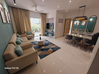 Hall Image of 1550 Sq.ft 3 BHK Apartment / Flat for sale in W 57, Wakad Pune for Rs. 11000000