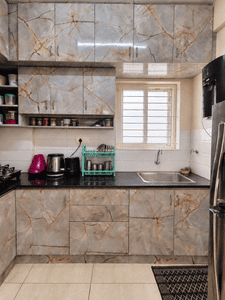 Kitchen Image of 850 Sq.ft 2 BHK Apartment / Flat for sale in Subha Elan, Chandapura Bengaluru for Rs. 6400000